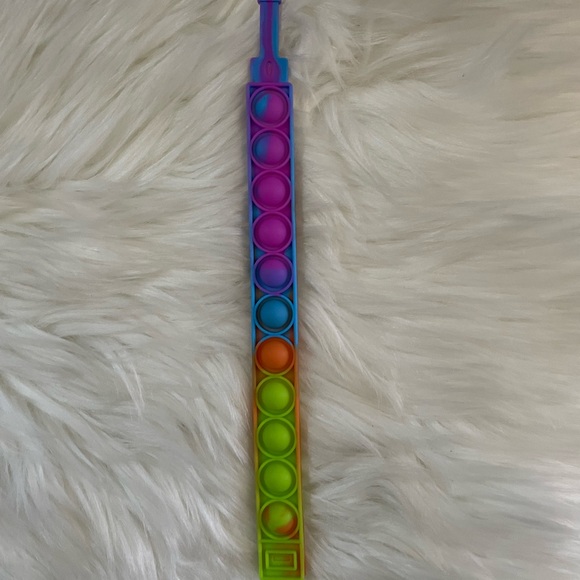 Tie Dye Pop It Fidget Bracelet New - Picture 2 of 3